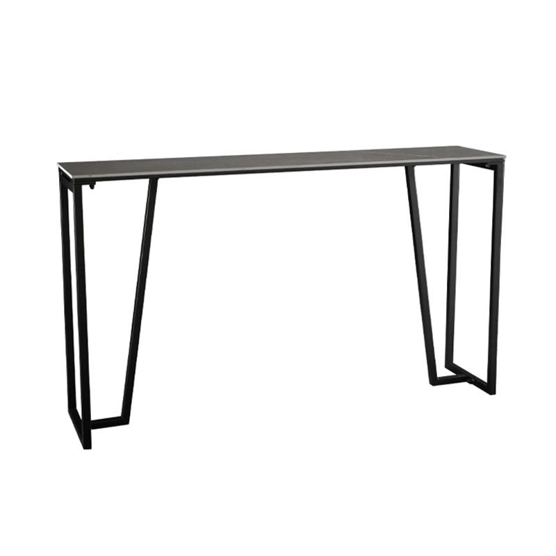 Rectangle Top Counter Table Industrial 42-inch Height Table for Dining Room Clearhalo 'Bar Furniture' 'Bar Tables' 'bar_tables' 'furn' 'furn_bar_tables' 'Furniture' 'furniture_bar_tables' 'Kitchen & Dining Furniture' 'kitchen&dining_furn' 'kitchen' 1200x1200_097fb7a4-4edb-4574-abeb-fe9a54222d0a