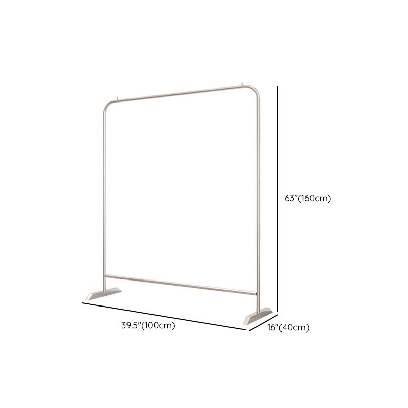 Rastrellino argento in acciaio inossidabile senza appalto di vestiti moderni