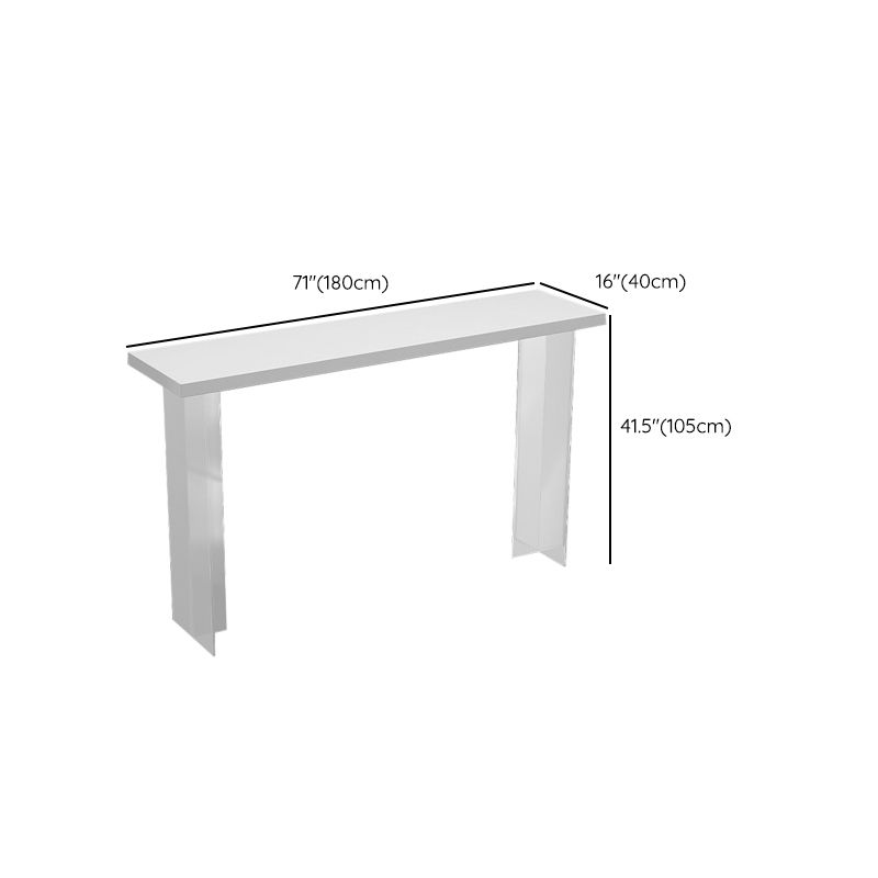 Moderne stijl rechthoek stenen bar wijntafel voor woonkamer