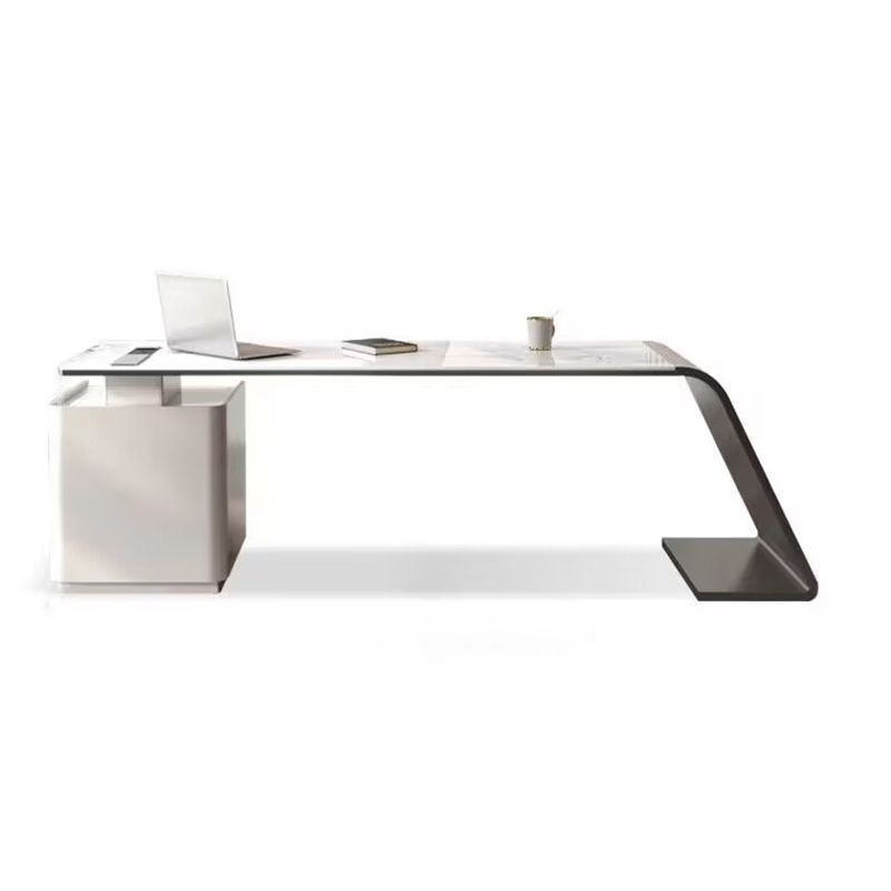 MODERNA DESIONE DI UFFICIO DI STATE TOCAGGIO RECTALGANGE TASSTANTE CON 3 cassetti per la casa