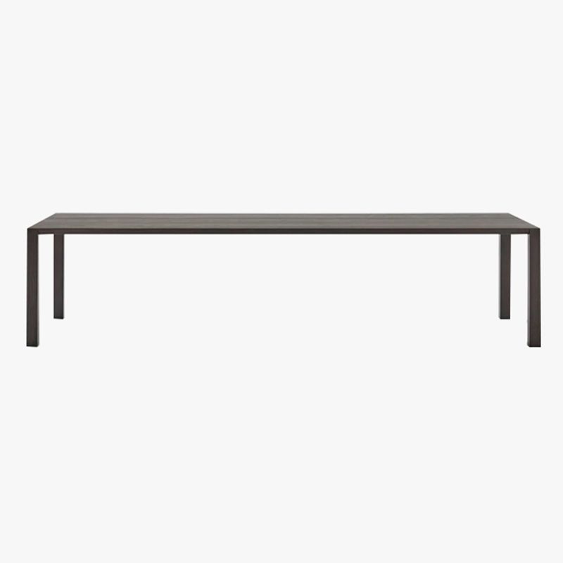 Glam Brown Solid Wood Dining Table Rectangle Shape Standard Dining Table for Kitchen Clearhalo ' dining_table' 'Dining Tables & Seating' 'Dining Tables' 'furn' 'furn_dining_table' 'Furniture' 'furniture_dining_table' 'Kitchen & Dining Furniture' 'kitchen&dining_furn' 'kitchen' 'kitchen_dining_table' 1200x1200_471c65cc-3c24-47a9-b553-c6ff20fc63f5