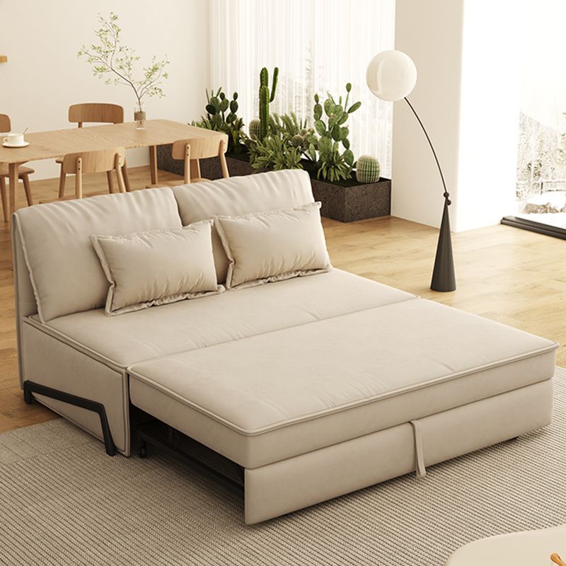 Sofá de cuero sintético contemporáne