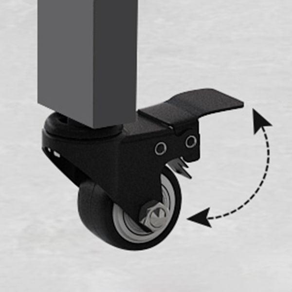 Contemporary Round Wooden Dining Table with Double Drop Leaf