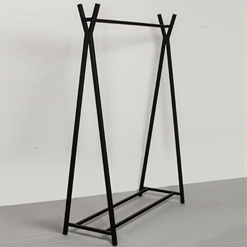 Industrial Metal Hall Stand Entry Hall Tree with Cross Shape Clearhalo 'Entry & Mudroom Furniture' 'furn' 'furn_hall_tree_coat_racks' 'Furniture' 'Hall Trees & Coat Racks' 'hall_tree_coat_racks' 1200x1200_69324db8-cec4-49ce-992e-08f330eaa16c