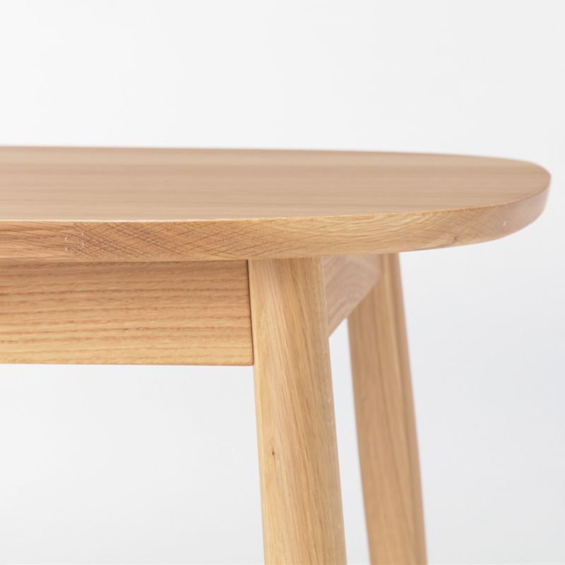 Simplicity Kitchen Solid Wood Dining Table Oval Shape Dining Table with 4 Legs Base Clearhalo ' dining_table' 'Dining Tables & Seating' 'Dining Tables' 'furn' 'furn_dining_table' 'Furniture' 'furniture_dining_table' 'Kitchen & Dining Furniture' 'kitchen&dining_furn' 'kitchen' 'kitchen_dining_table' 1200x1200_7d4e656b-b454-419b-a528-be1ce1f1c1d4