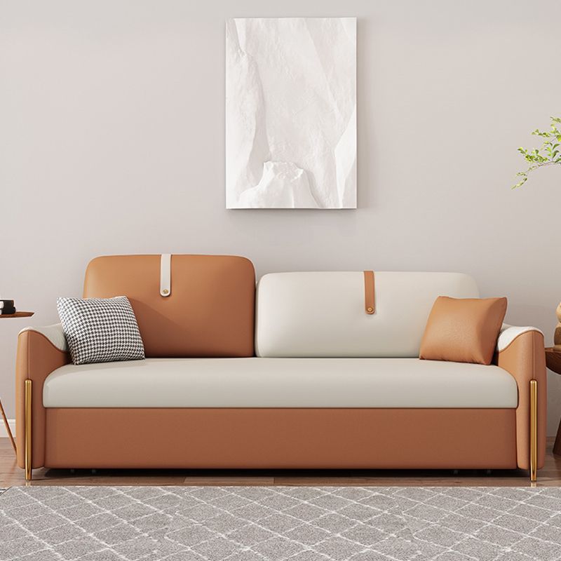 Almohada de cama de sofá de Futón Glam de 32 "incluye Futon Sleeper Sofa
