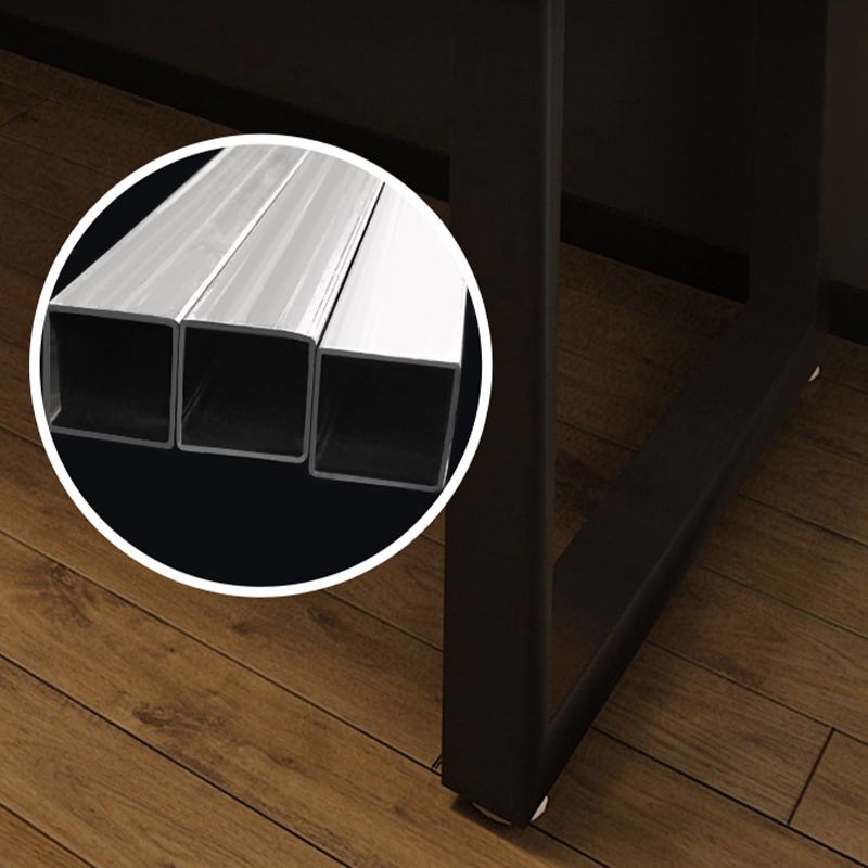 Industrial Gaming Desk Massivholz Schreibtisch mit Metallbeinen