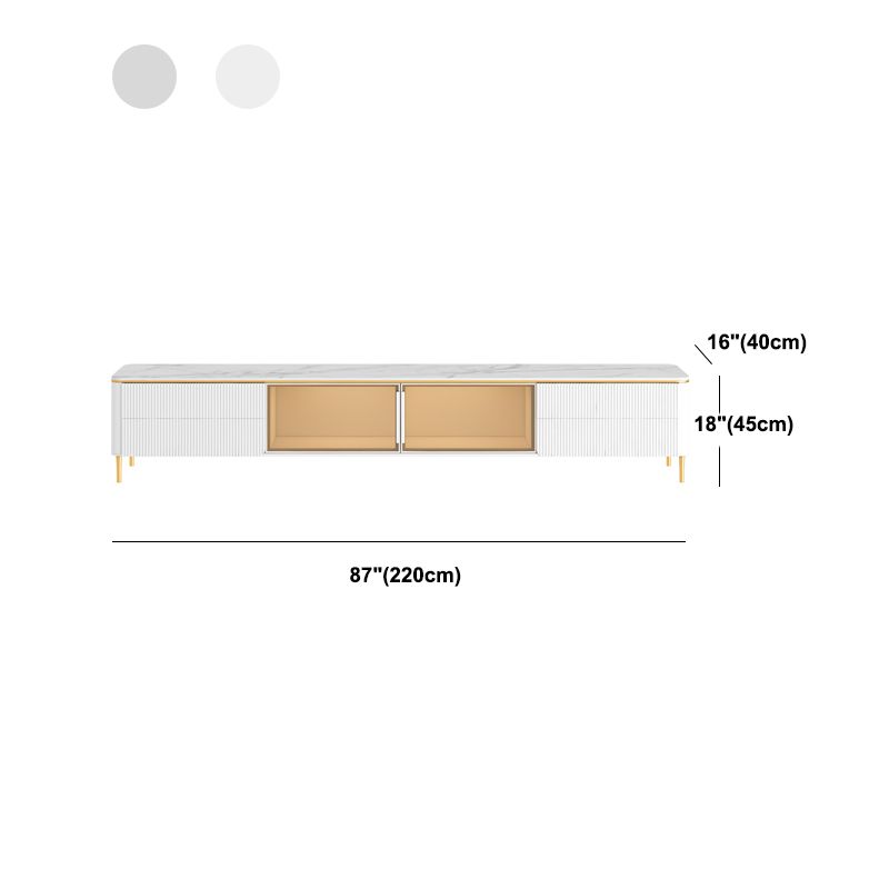 White TV Stand, Holds TV's up to 42