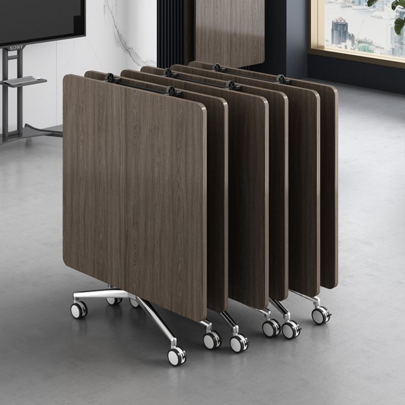 Rechthoekige vorm moderne stijl kantoor bureau houten taakbureau met 2 poten voor kantoor