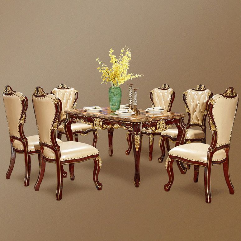 Rectangle Dining Site Table Mid-Century Dining Room Collection with 4-foot Clearhalo ' dining_table' 'Dining Tables & Seating' 'Dining Tables' 'furn' 'furn_dining_table' 'Furniture' 'furniture_dining_table' 'Kitchen & Dining Furniture' 'kitchen&dining_furn' 'kitchen' 'kitchen_dining_table' 1200x1200_f15fb755-8723-42c8-8196-34f63dff51bc