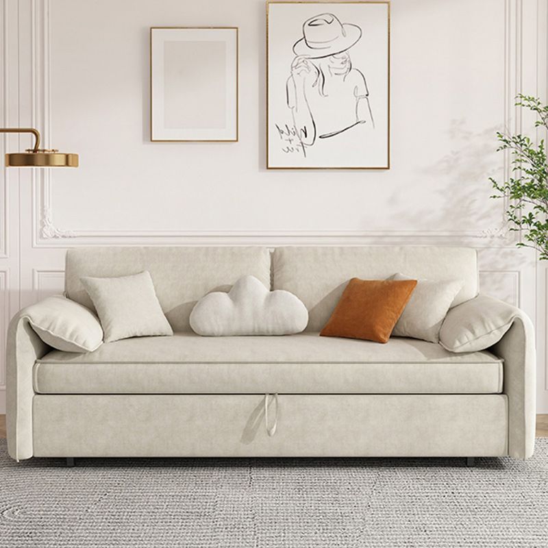 Coup de coussin de futon carré.