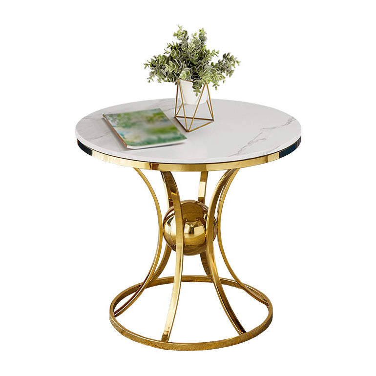Round Table Dinette Table Traditional Luxury Dinner Room Table for Indoor 31.5"L x 31.5"W x 29.5"H Without Chairs Clearhalo ' dining_table' 'Dining Tables & Seating' 'Dining Tables' 'furn' 'furn_dining_table' 'Furniture' 'furniture_dining_table' 'Kitchen & Dining Furniture' 'kitchen&dining_furn' 'kitchen' 'kitchen_dining_table' 3855634