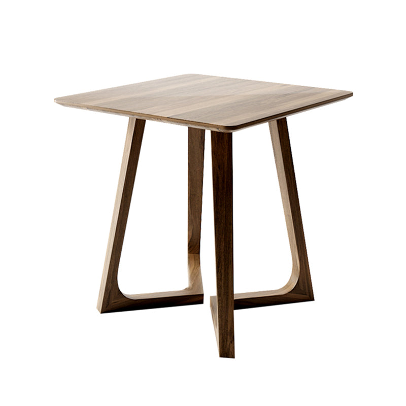 Square Wood Color Dining Table Solid Wood Table Industrial with Double Pedestal Natural Without Chairs Clearhalo ' dining_table' 'Dining Tables & Seating' 'Dining Tables' 'furn' 'furn_dining_table' 'Furniture' 'furniture_dining_table' 'Kitchen & Dining Furniture' 'kitchen&dining_furn' 'kitchen' 'kitchen_dining_table' 3980359