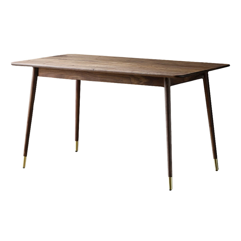 Solid Wood Traditional Luxury Rectangle Dining Table Wood Top Table for Dining Room Walnut Without Chairs Clearhalo ' dining_table' 'Dining Tables & Seating' 'Dining Tables' 'furn' 'furn_dining_table' 'Furniture' 'furniture_dining_table' 'Kitchen & Dining Furniture' 'kitchen&dining_furn' 'kitchen' 'kitchen_dining_table' 3980663