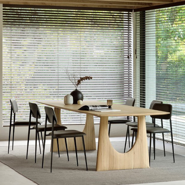 Rectangle Shape Wood Color Table Pine Solid Wood Table Modern with Double Pedestal Clearhalo ' dining_table' 'Dining Tables & Seating' 'Dining Tables' 'furn' 'furn_dining_table' 'Furniture' 'furniture_dining_table' 'Kitchen & Dining Furniture' 'kitchen&dining_furn' 'kitchen' 'kitchen_dining_table' 4051094