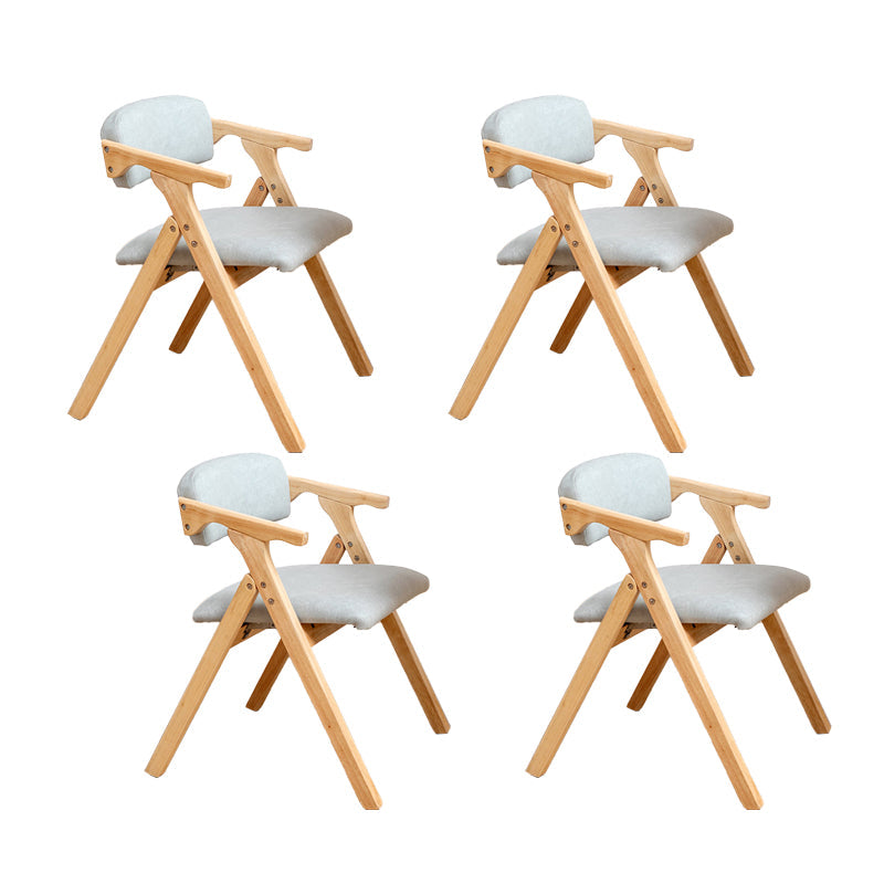 Modern Rubberwood Chairs Set Open Back Folding Side Kitchen Dining Chair Mint Green 4 Piece Set Clearhalo ' kitchen&dining_furn' 'Dining Chairs' 'Dining Tables & Seating' 'dining_chair' 'furn' 'furn_dining_chair' 'Furniture' 'furniture_dining_chair' 'Kitchen & Dining Furniture' 'kitchen' 4066246