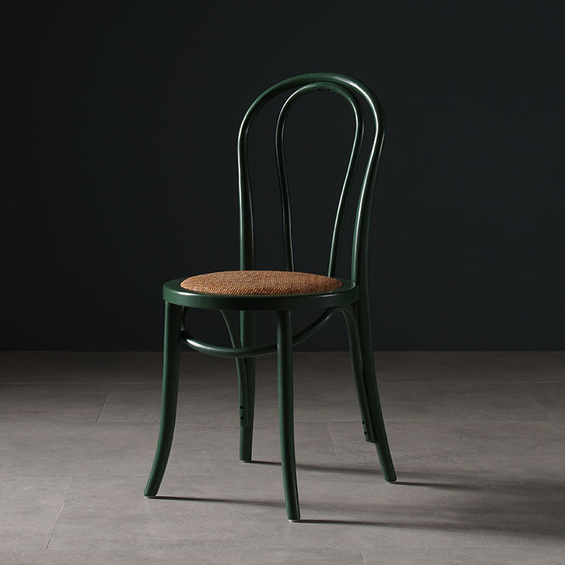Traditional Wood Dining Armless Chair Open Back Single Dining Side Chair for Home Use Blackish Green Clearhalo ' kitchen&dining_furn' 'Dining Chairs' 'Dining Tables & Seating' 'dining_chair' 'furn' 'furn_dining_chair' 'Furniture' 'furniture_dining_chair' 'Kitchen & Dining Furniture' 'kitchen' 4099016