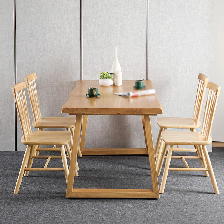 Modern 1/3/5 Pieces Wood Dining Set Dining Furniture Set /Separate Items 5 Pieces: Table, 4 Chairs Clearhalo 'Dining Room Sets' 'Dining Tables & Seating' 'dining_room_set' 'furn' 'furn_dining_room_set' 'Furniture' 'furniture_dining_room_set' 'Kitchen & Dining Furniture' 'kitchen&dining_furn' 'kitchen' 4303957