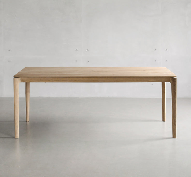 Rectangle Kitchen Dining Table Pine Solid Wood Table Modern with 4 Legs 86.6"L x 35.4"W x 29.5"H Without Chairs Clearhalo ' dining_table' 'Dining Tables & Seating' 'Dining Tables' 'furn' 'furn_dining_table' 'Furniture' 'furniture_dining_table' 'Kitchen & Dining Furniture' 'kitchen&dining_furn' 'kitchen' 'kitchen_dining_table' 4413687