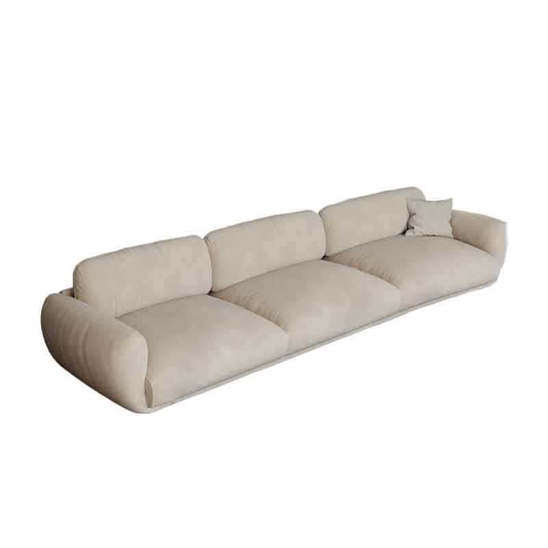 Square Arm Loose Back Sofa 39"W Modern Sofa for Living Room 138"L x 31.5"W x 31.5"H Clearhalo 'furn' 'furn_sofas' 'Furniture' 'furniture_sofas' 'kitchen' 'kitchen_sofas' 'Living Room Furniture' 'Sofa' 'sofas' 4592486