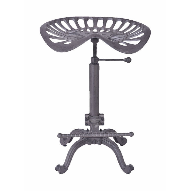 Single Modern Style Bar-stool with Swivel Adjustable Height Iron Footrest for Kitchen Bar Copper Clearhalo 'Bar Furniture' 'Bar Stools' 'bar_stools' 'furn' 'furn_bar_stools' 'furniture_bar_stools' 'Kitchen & Dining Furniture' 'kitchen&dining_furn' 'kitchen' 'kitchen_furn' Furniture' 4664762