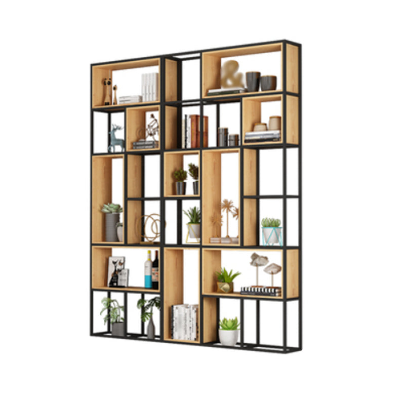 Open Etagere Bookcase Modern Style Shelf Bookcase with Shelves 78.7"L x 9.8"W x 94.5"H Clearhalo 'Bookcases' 'Furniture' 'furniture_bookcases' 'kitchen' 'kitchen_bookcases' 'Living Room Furniture' 'Office Furniture' 4669994