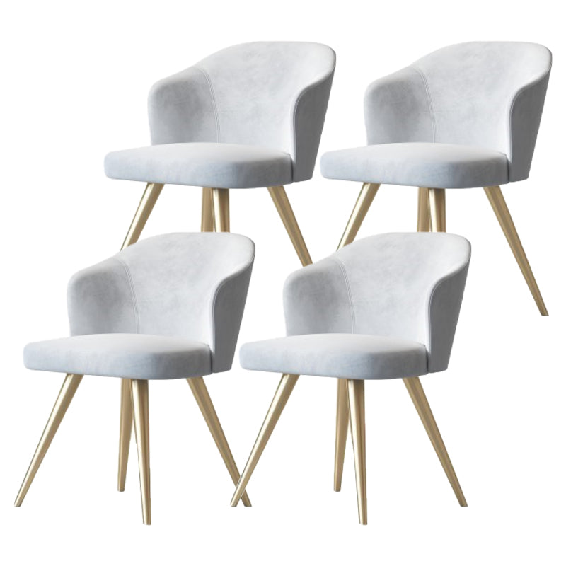 Glam 1/4/5 Pieces Dining Set Rectangle Stone Dining Table for Dining Room 4 Beige Chairs Clearhalo 'Dining Room Sets' 'Dining Tables & Seating' 'dining_room_set' 'furn' 'furn_dining_room_set' 'Furniture' 'furniture_dining_room_set' 'Kitchen & Dining Furniture' 'kitchen&dining_furn' 'kitchen' 4684494