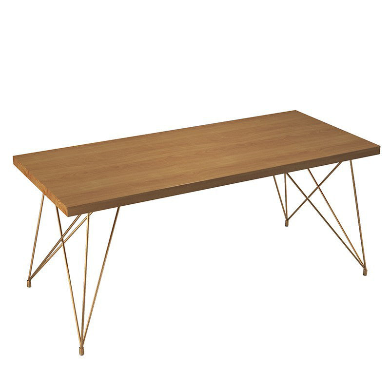 Traditional Luxury Rectangle Dining Site Table Pine Solid Wood Furniture Without Chairs Clearhalo 'Dining Tables & Seating' 'Dining Tables' 'dining_table' 'furn' 'furn_dining_table' 'Furniture' 'furniture_dining_table' 'Kitchen & Dining Furniture' 'kitchen' 'kitchen_dining_table' 4830929