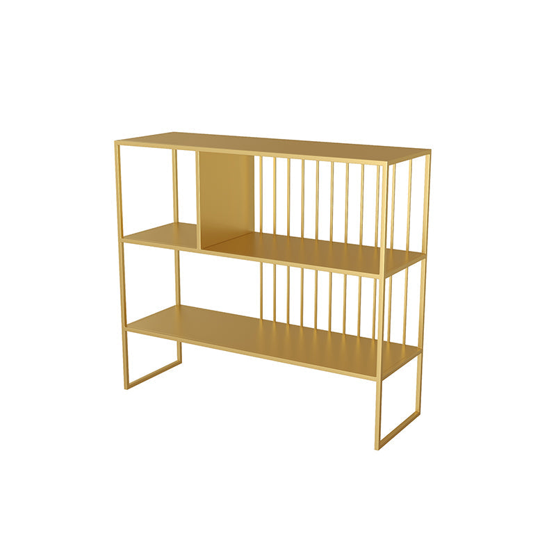 Modern & Contemporary Shelf Bookcase Metal Book Shelf for Study Room Light Yellow Clearhalo 'Bookcases' 'furn' 'furn_bookcases' 'Furniture' 'furniture_bookcases' 'Office Furniture' 4936522