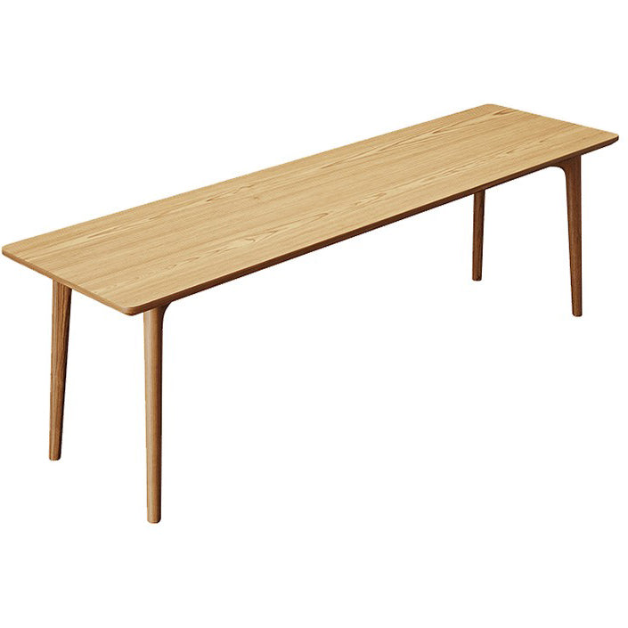 Modern Style Home Writing Desk Curved Solid Wood Office Desk Clearhalo 'furn' 'furn_office_desk' 'Furniture' 'furniture_office_desk' 'Office Desks' 'Office Furniture' 'office_desk' 4960592