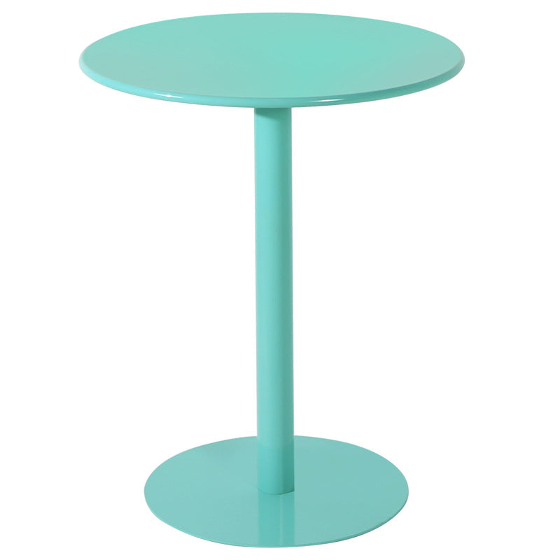 Pedestal Base Design Cocktail Table Multi-color Selection of Round Metal Coffee Table Fruit Green Clearhalo 'Coffee & Accent Tables' 'Coffee Tables' 'coffee_tables' 'furn' 'furn_coffee_tables' 'Furniture' 'furniture_coffee_tables' 'Living Room Furniture' 5022988