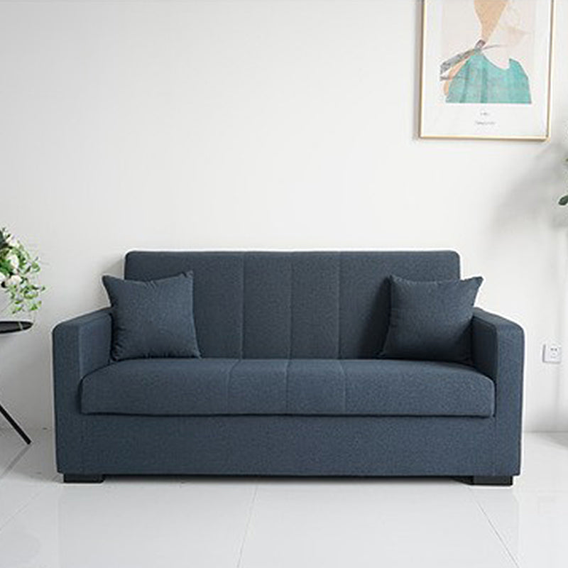 Arma cuadrada contemporánea cubierta con asientos de algodón de almacenamiento