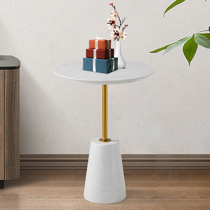 Tavolo da tavolo da golf di piedistallo contemporaneo Tavolo laterale per camera da letto