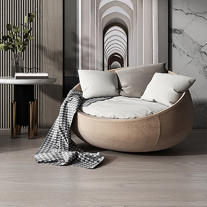 Cuscini rimovibili in cotone rimovibile per camera da letto solido.