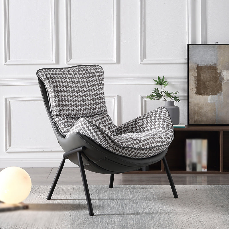 Silla sin brazo 33.46 "L x 35.43" W x 34.64 "H FINO SILLA DE ARMA FINO PARA SALA DE VIVO