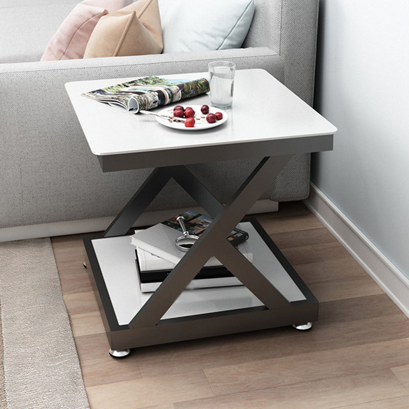 Tavolo da tavolo da tavola per fine astratto contemporaneo con spazio per la camera da letto