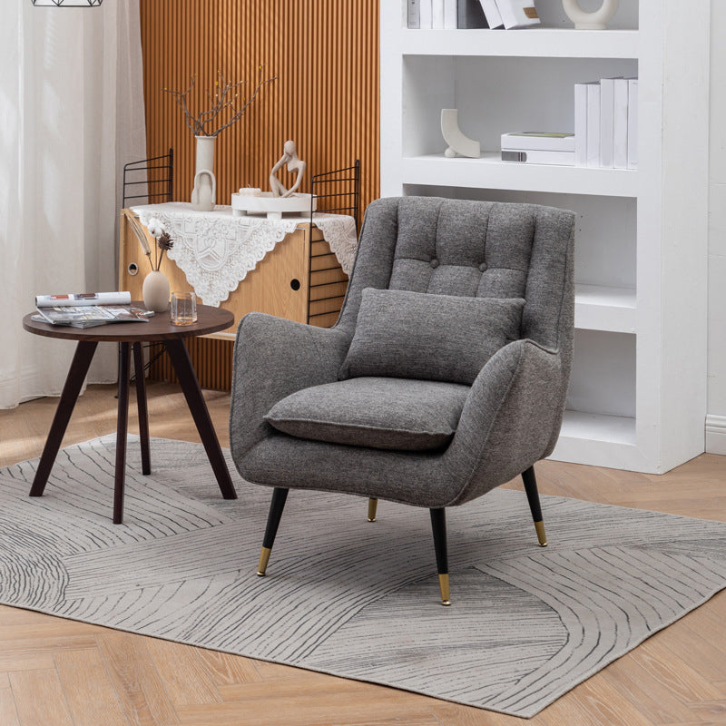 31 "l x 30" w x 26 "H Sedia accento con cuscini sedia da salone braccio scandinavo