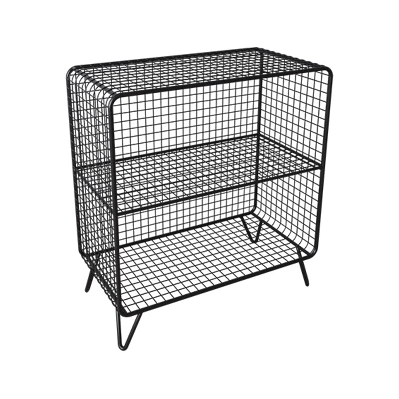 Metaal glam -accenttafel nachtkastje open opbergplank inbegrepen bed nachtkastje met benen