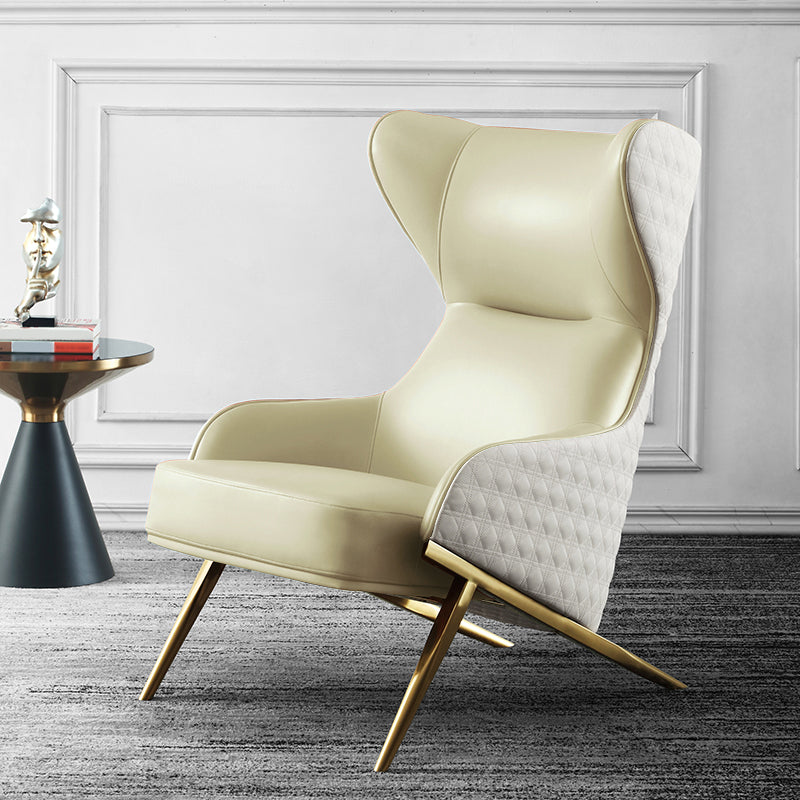 29.13 "l x 37,8" w x 42.52 "H moderno sedia a Wingback ad alta parte del soggiorno per soggiorno