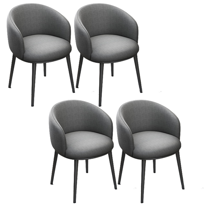 Silla de oficina en casa sin brazo silla de mesa baja moderna sin ruedas