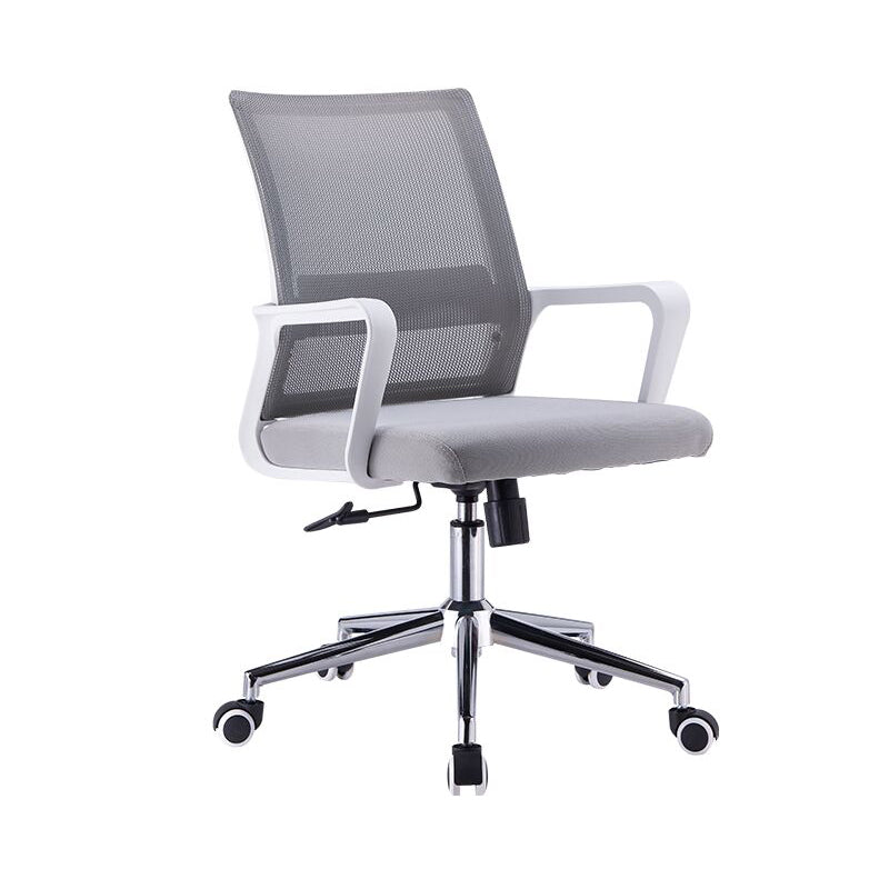 Sedia da lavoro girevole a metà posteriore sedia da ufficio moderna con meccanismo di inclinazione