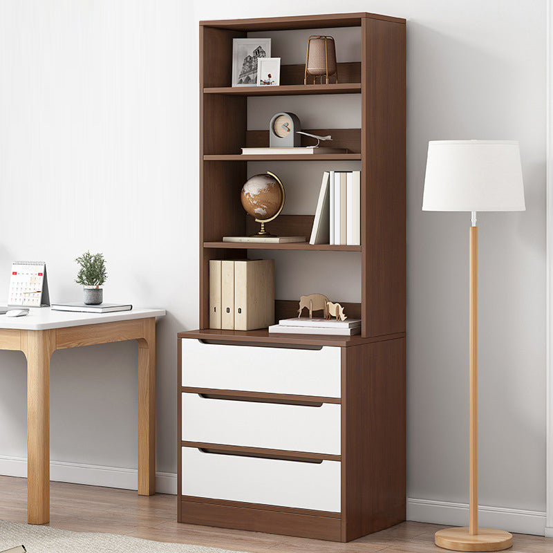 Vertical Shelf Bookcase Engineered Wood Book Shelf for Study Room
