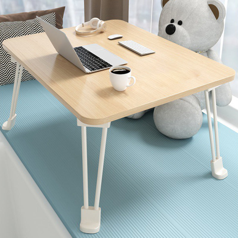 Scrivania per ufficio in legno ingegnerizzato contemporaneo rettangolo metallica pieghevole scrivania