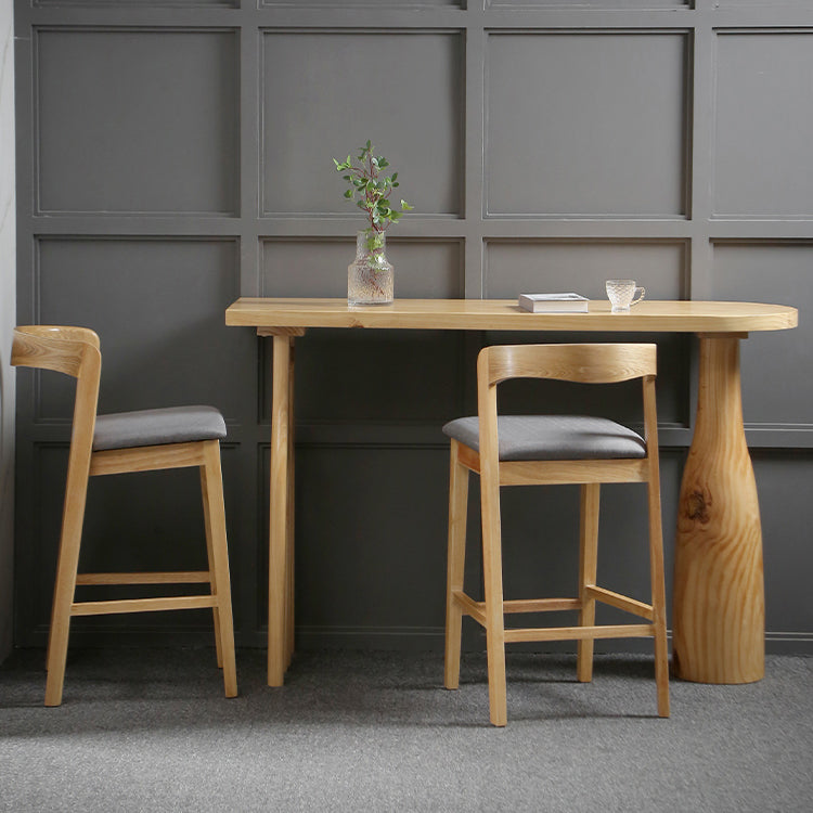 1/2/3 piezas de mesa de mesa de pub rectangular industrial