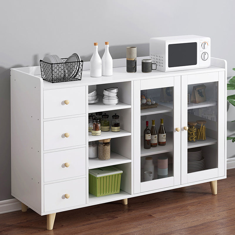 Sideboard mobile rettangolare la credenza moderna cucina in legno