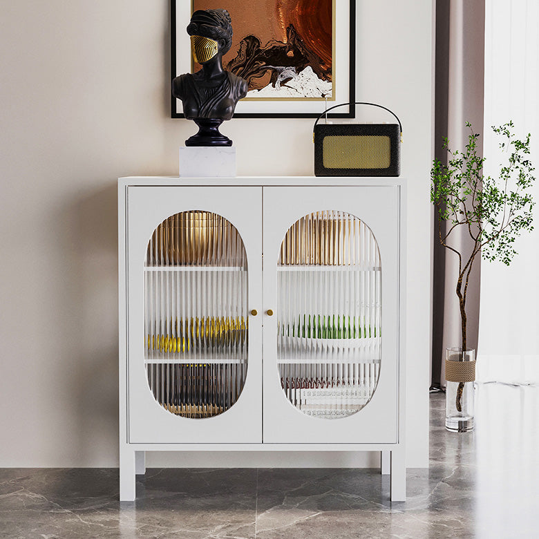 35.43 "H Sideboard zeitgenössischer Stil Speiseserver mit 2 Türen für das Wohnzimmer in der Küche