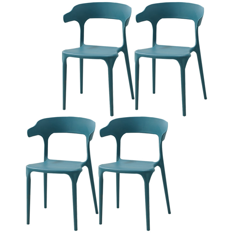 Sedia a braccio contemporaneo in plastica camera da pranzo cucina aprita sedia