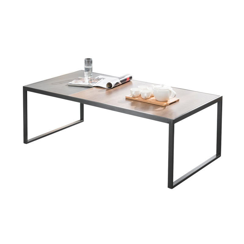 Frame/Frame Coffee Table Modern Rectangular MDF 18''H Coffee Table