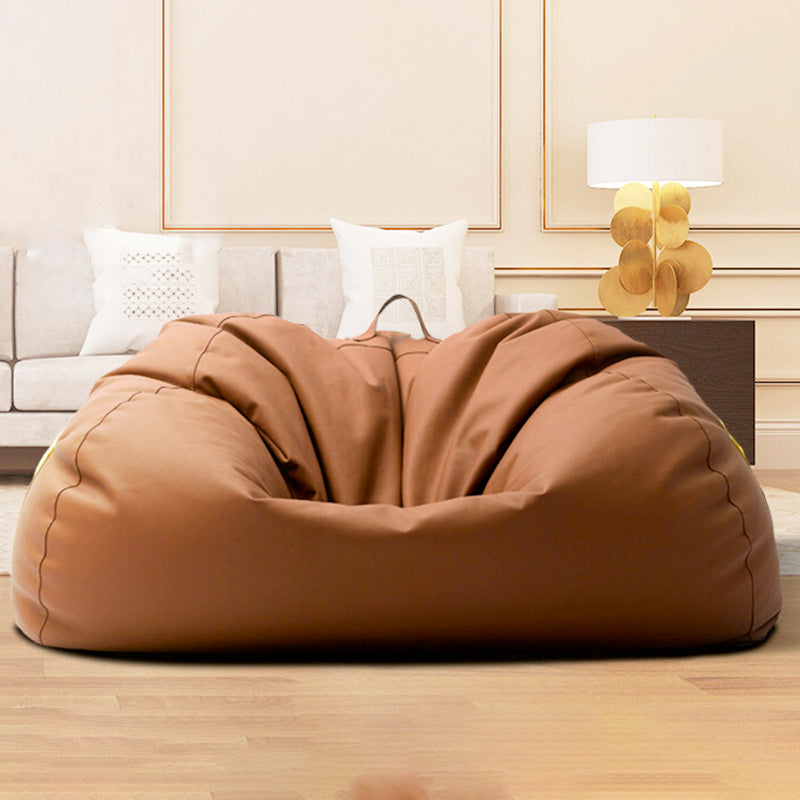 Les bras PU comprenaient une chaise d'accent en baril avec dos fixe pour le salon et la chambre