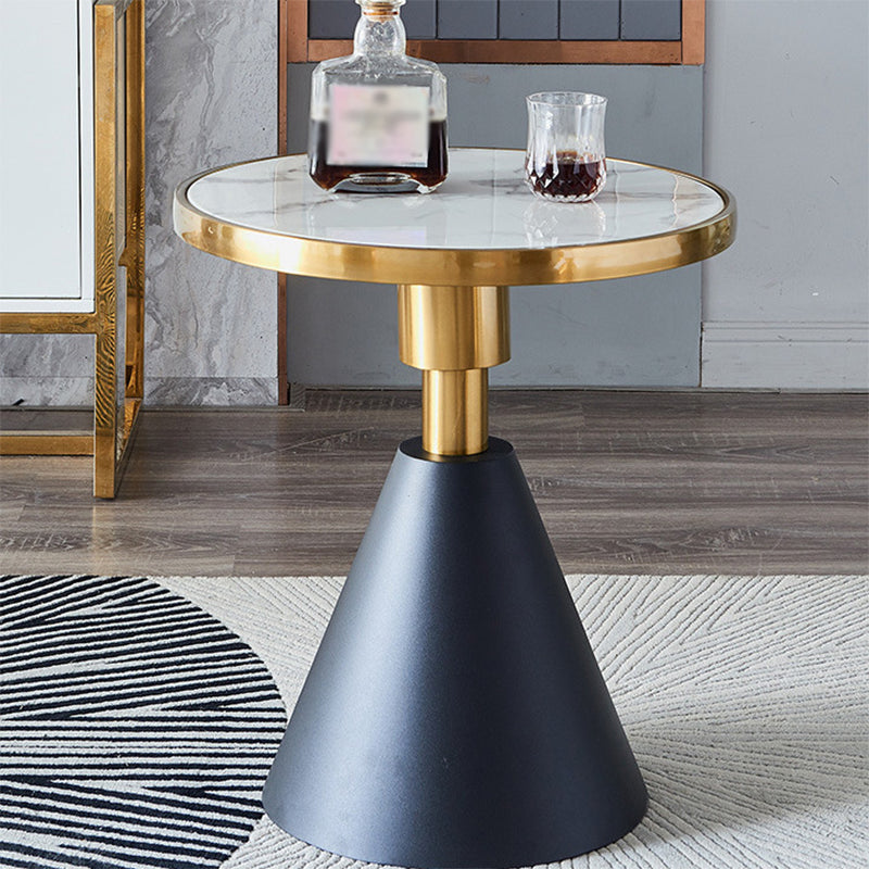 23,6 "tavolo laterale del piedistallo mentale moderno alto per soggiorno per soggiorno